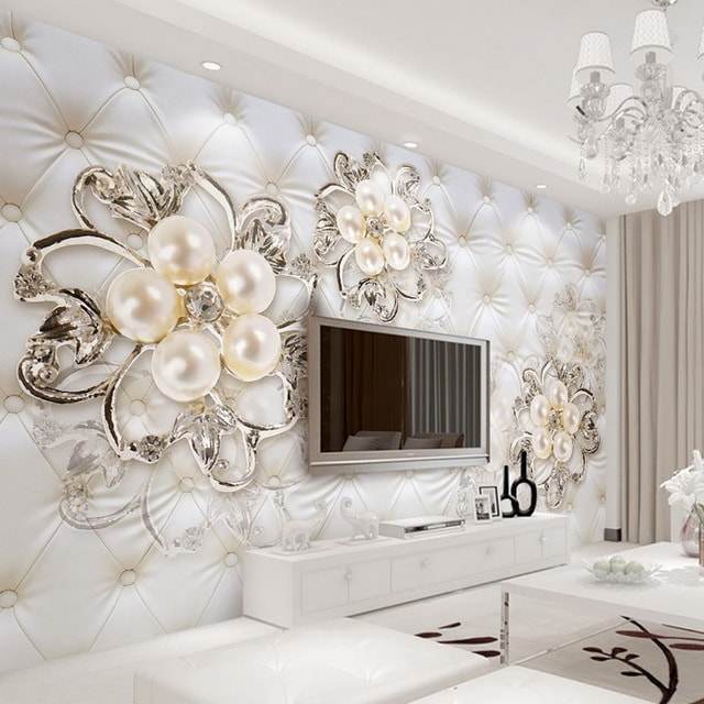 ورق جدران غرف نوم ثلاثي الأبعاد بأشكال متنوعة و جذابة ديكورموز